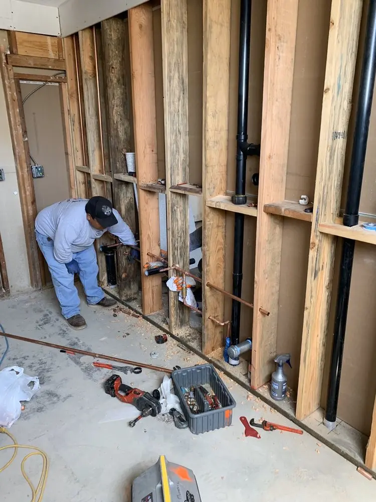 Commercial rough-in plumbing for Water Heater Replacement in Piney Mountain Estates